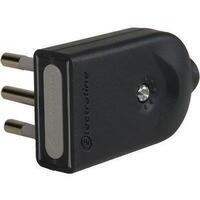 Spina mobile orientabile electraline - Nero 2p+t 10a