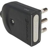 Spina mobile orientabile electraline - Nero 2p+t 16a