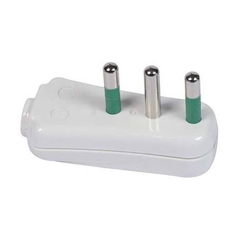 Spina  mobile  ribassata  garanti - Bianco  2p+t  16a