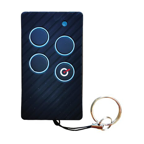 Radiocomando apricancello sushi bravo - Mhz 433/868 fisso +rolling code banchi 4 +cr2032