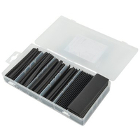 Guaina termorestringente in kit 59229 electraline - Nero mm 1,5-9 cf=pz 90
