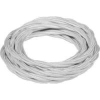 Cavo elettrico multipolare country fme - Rame/pvc/seta bianco nâ°xmmq 3x0,75 cf=mt 10