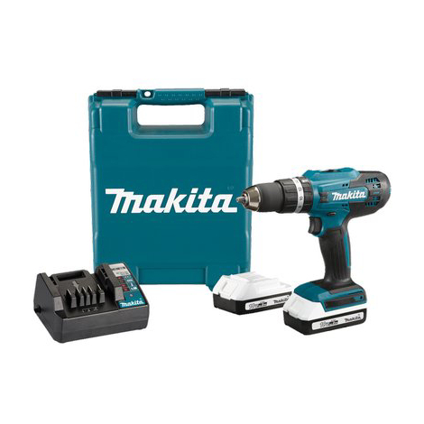 Trapano avvit percus batteria hp488d006 makita - Volt 18x2 ah 2,0