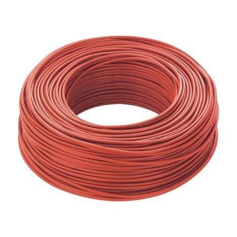 Cavo  elettrico  unipolare  fs17 - Rame/pvc  rosso  nxmmq  1x1,5  cf=mt  100