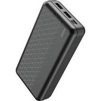 Power bank mah 20000 + led lostech - Nero presa type c-micro usb uscita usb