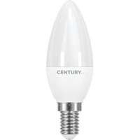 Lampada led oliva harmony 80 century - Fredda volt 230 watt 6 lumen 490 e14