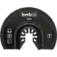 Lama x multifunzione semicircolare hm kwb - Universale mm 87x12