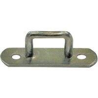 Cavallotto fisso rettangolare 926 - Zincato giallo s.mm 5,0 mm 25x 15