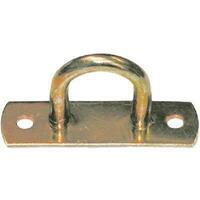 Cavallotto fisso tondo 927 - Zincato giallo s.mm 6,0 mm 21x 25