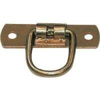 Cavallotto snodato tondo 928 - Zincato giallo s.mm 4,5 mm 24x 28