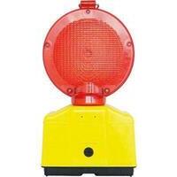 Lampeggiatore cantiere - Luce led rosso posto 2 batterie