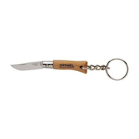 Portachiave  coltello  opinel - Inox/faggio  n  2  mm  35