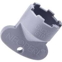 Chiave aeratore cache cascade std neoperl - Plastica grigia m24x1