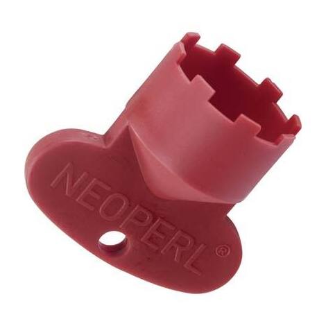 Chiave  aeratore  cache  honeycomb  jr  neoperl - Plastica  rossa  m21.5x1
