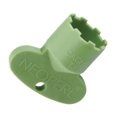 Chiave  aeratore  cache  honeycomb  tj  neoperl - Plastica  verde  m18.5x1