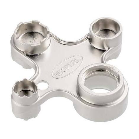 Chiave  aeratore  universale  neoperl - Acciaio  nichelato