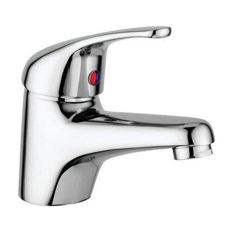 Miscelatore lavabo parigi effe - Ottone cromato piletta 1