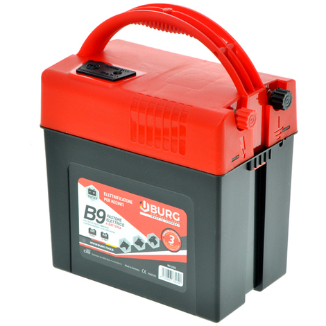 Elettrificatore b9 9 volt x recinti a batteria (non compresa)