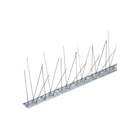 Kit 25 dissuasori flessibile inox 80 spilli 100 cm