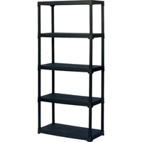 Scaffale kit resina tempo - 5 ripiani cm 80x40 h.cm 176