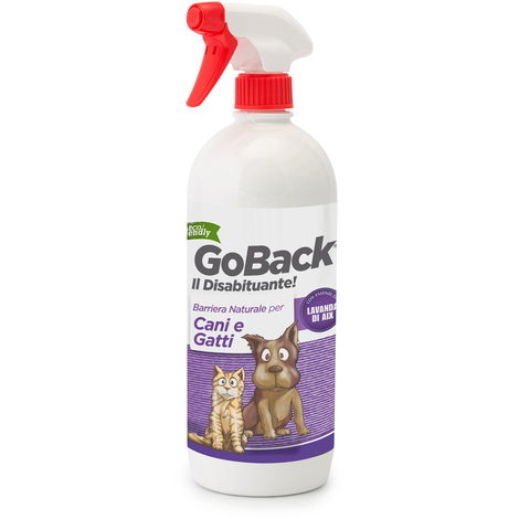 Disabituante cani e gatti 750ml lavanda goback