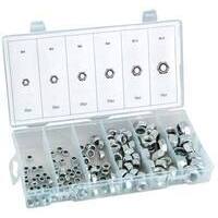 Dado esagonale autobloccante in kit self hand - Zincato m 4/12 cf=pz 146