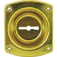 Mostrina rettangolare doppia mappa 32 cr - Ottone incavo mm 12 mm 46x30