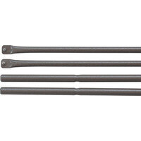 Aste x serratura esterne 90-01 cr - Verniciate dritte triplici mm 18 cf=pz 2+2