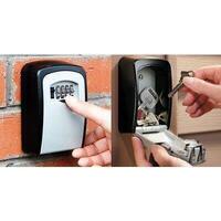 Cassetta portachiavi a combinazione keybox stark - Acciaio solido cm 10x3,5 h.cm 12