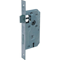 Serratura patent b.quadro nichelato 042p bonaiti - I.mm 70 f.mm 22 e.mm 50