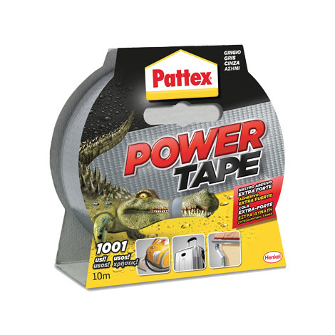 Nastro  alta  resistenza  power  tape  pattex - Grigio  mm  50  ml  10