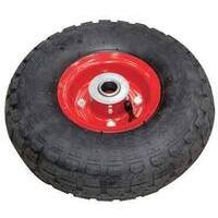 Ruota pneumatica x bravetta mozzo centrato hand - Mm 255x75 disco metallo mozzo mm 75 f.mm 20 + pfu