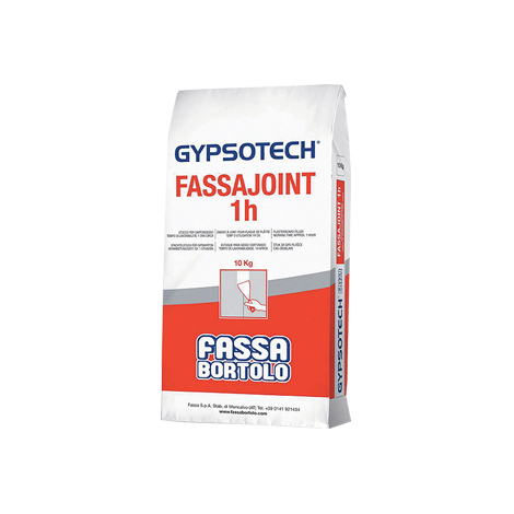 Stucco  cartongesso  fassajoint  1h  fassa  bortolo - Bianco  kg  5
