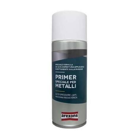 Fondo  spray  speciale  primer  metallo  arexons - Riempitivo  ml  400