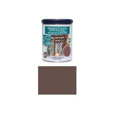 Impregnante  ceroso  acqua  lineablu  sayerlack - Hi2213  noce  scuro  lt  2,5