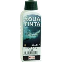 Colorante acqua aquatinta - 313 verde oliva ml 40