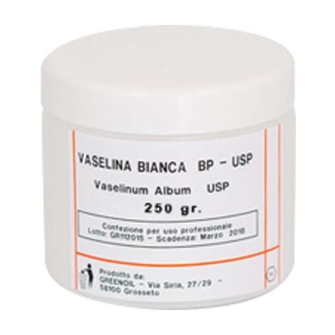 Grasso  vasellina  bianca  filante - Gr  250