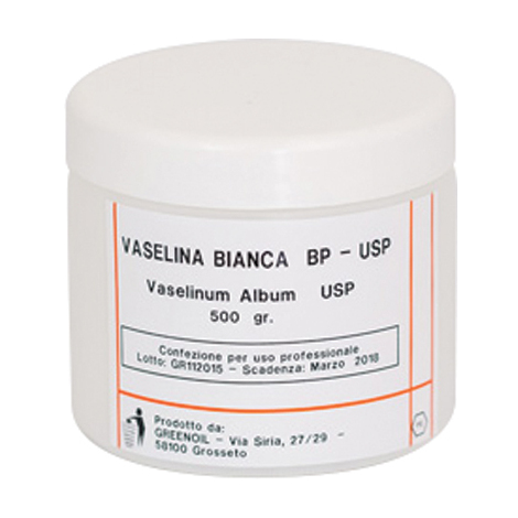 Grasso  vasellina  bianca  filante - Gr  500