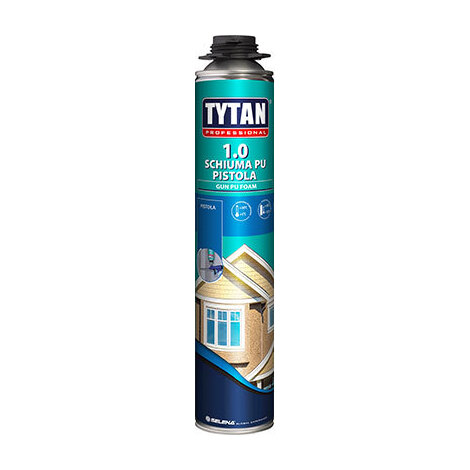 Schiuma  poliuretanica  universale  1.0  tytan - X  pistola  ml  750