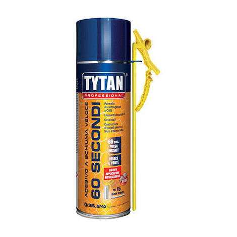 Schiuma  poliuretanica  universale  60  secondi  tytan - Manuale  ml  300