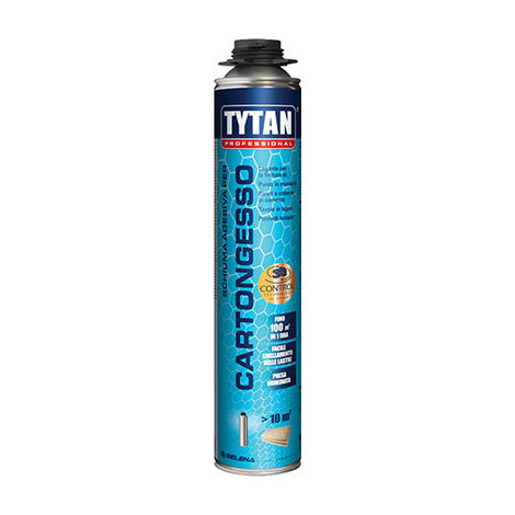 Schiuma  poliuretanica  cartongesso  tytan - X  pistola  ml  840