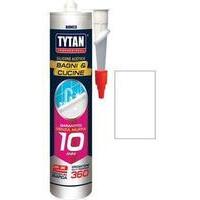 Silicone acetico bagni e cucine tytan - Bianco rapido ml 280