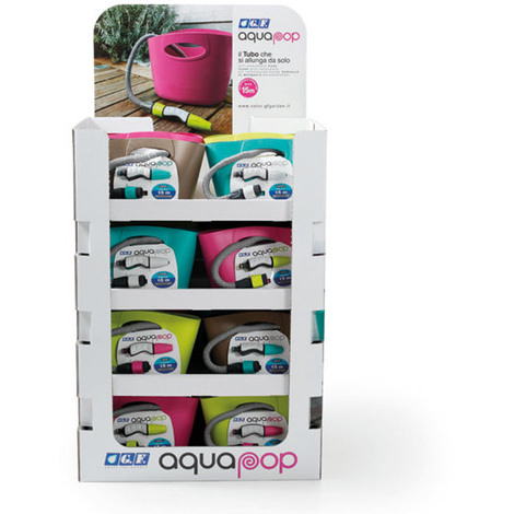 Espositore 16 pz aquapop 10 mt colormix