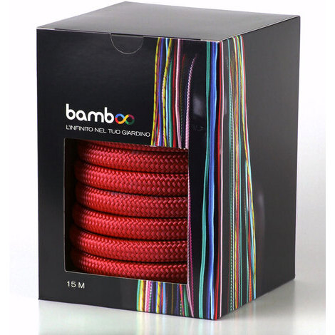 Bamboo rosso estensibile con pistola e raccordi 7,5-23