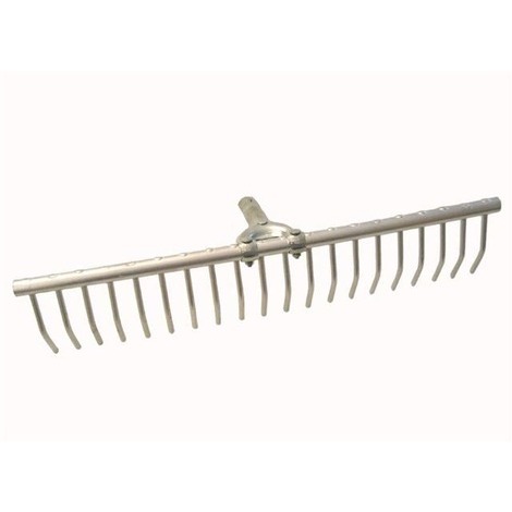 Rastrello 11 denti aeratore con ruote arieggiatore per giardino prato  inglese 9683240