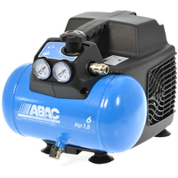 Start o15 - 6 lt - compressore elettrico portatile 8 bar per aria compressa abac