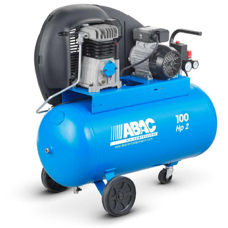 Compressore 100lt azzurroa29 abac