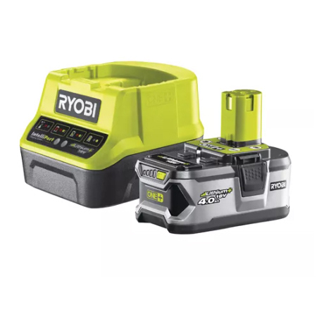 Kit batteria e caricabatteria 18v 1 x 4.0 ah ryobi