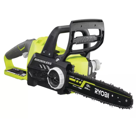 Elettrosega brushless 18v barra 30cm ryobi senza batteria