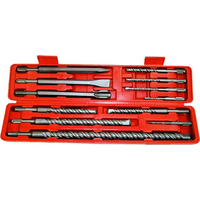 Kit 12 punte scalpelli trapano martello demolitore sds plus punta per trapanare